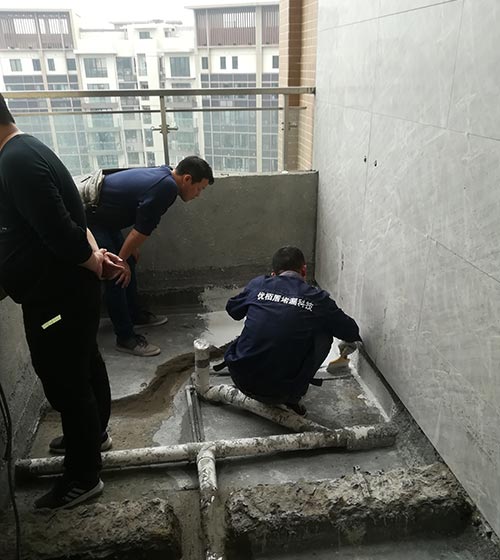别墅洗手间防水翻新