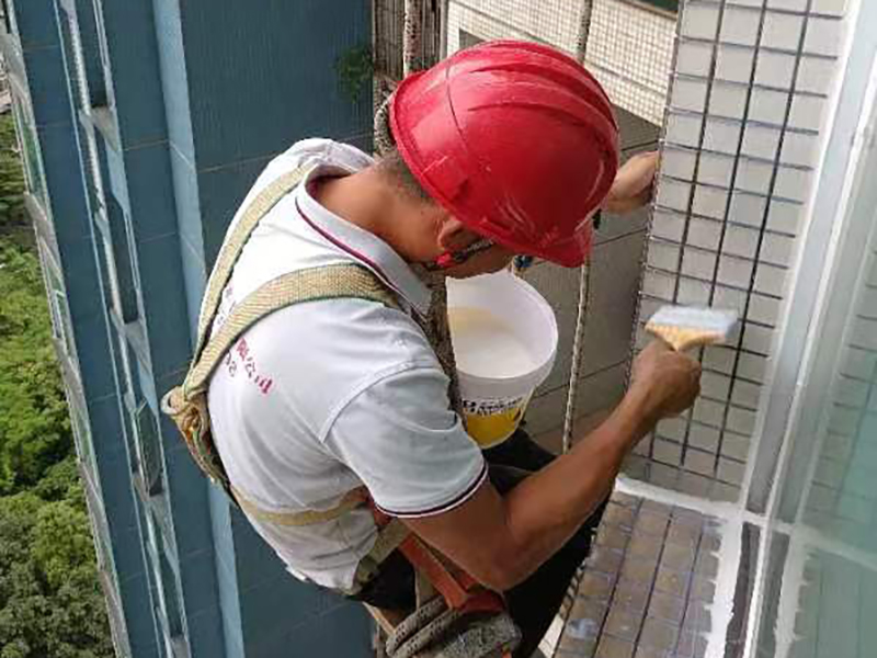 外墙窗台渗水补漏